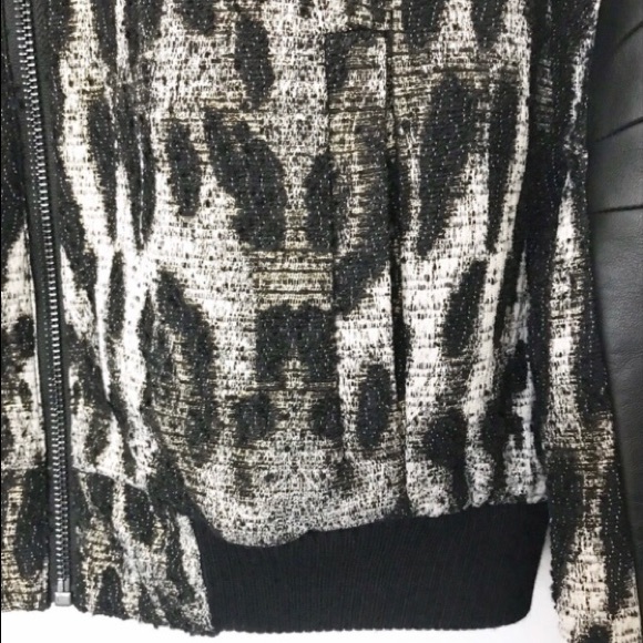 Rebecca Minkoff Concord Bomber Jacket Large - Picture 5 of 9